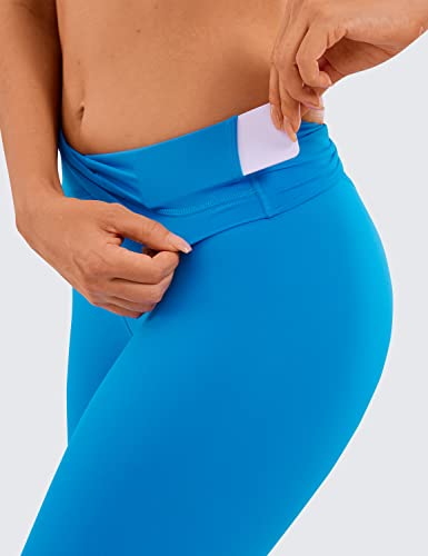 Image of CRZ YOGA Naked Feeling Leggings 25'' | Sleek, Decent Compression, Yoga, Hidden Waistband Pocket, for Women