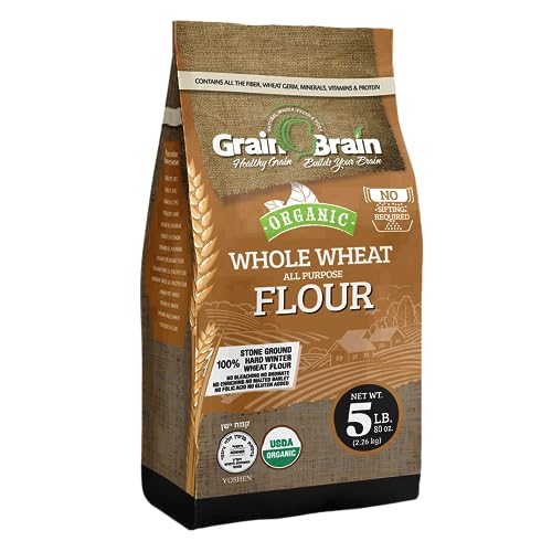 Grain Brain Organic Whole Wheat All Purpose Flour