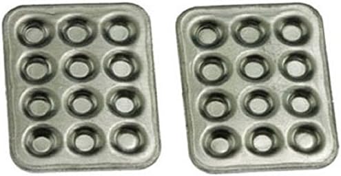 International Miniatures Dollhouse Miniature Set of 2 Muffin Tins