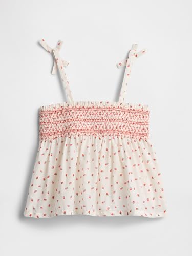 Image of Gap Girls' Smocked Tank Top