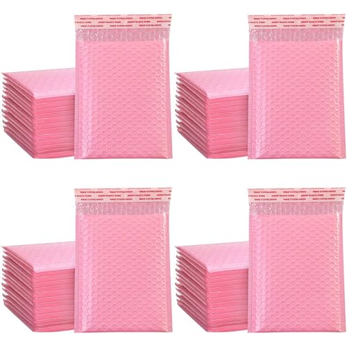 Enveloppes rembourrées roses pour protéger vos envois de la pluie et des chocs postaux