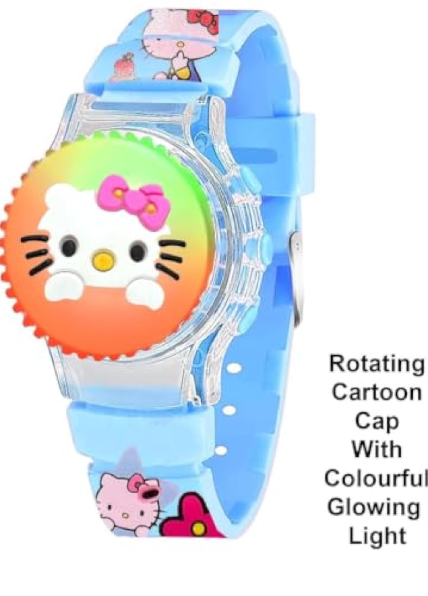 Girls' Hello Kitty Theme Digital Watch