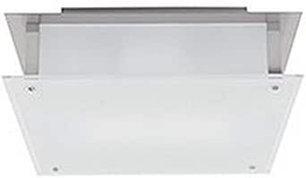 Access Lighting 50031-BS/FST Vision - 11.8" One Light Medium Flush Mount, Choose Lamping Option: J-118 R7s Halogen