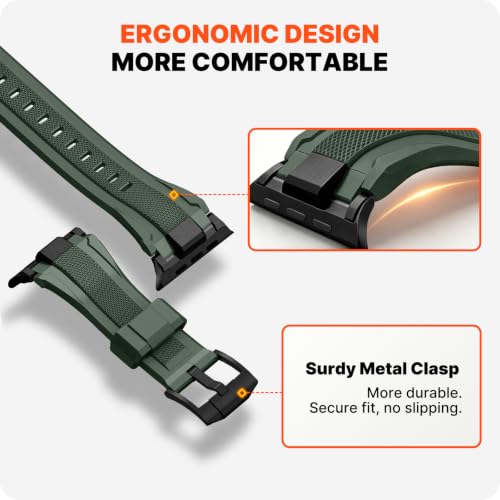 Image of Fullmosa Soft TPU Strap for Apple Watch 49 (Ultra 3 /2 /1) 46 45 44mm