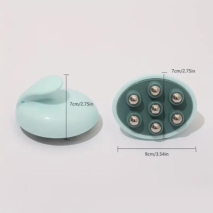 7 Ball Roller Massager 360 Degree Rotatable Pain Relief Relax Massager Hand Held Circular Muscle Roller For Leg Neck Hand (Pack of 1 Multicolor) 7 Ball Roller Massager 360 Degree Rotatable Pain Relief Relax Massager Hand Held Circular Muscle Roller For Leg Neck Hand (Pack of 1 Multicolor)