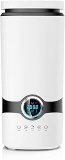 Humidificateur 4L, buse 360 ° pour grande pièce, chambre à coucher, bureau, voyage, bébés, système anti-fuite d'humidificateurs faciles à nettoyer, arrêt automatique