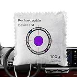 Feuchtigkeitsabsorber fürs Auto,Kleiderschrank-Entfeuchter mit Farbindikator | Wiederverwendbare...