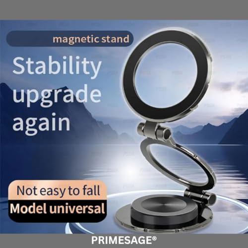 Image of PRIMESAGE Magnetic Phone Holder Phone Holder Mobile Holder for Car Dashboard Car Phone Holder Magnetic Phone Holder Magnetic Mobile Holder | 360 Rotation