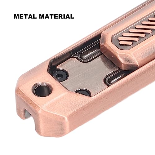 Brinquedo deslizante, brinquedo deslizante de metal engraçado para TDAH, alívio ergonômico da ansied