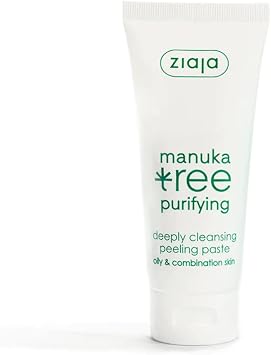 Ziaja Manuka Tree Facial Peeling Paste - Unclogs Pores Reduces Imperfections