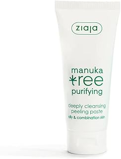 MANUKA Pasta Exfoliante Facial Purificante | Exfoliante Astringente para Piel Grasa o Mixta | Reduce Imperfecciones, Libera Poros y Previene Puntos Negros de ZIAJA