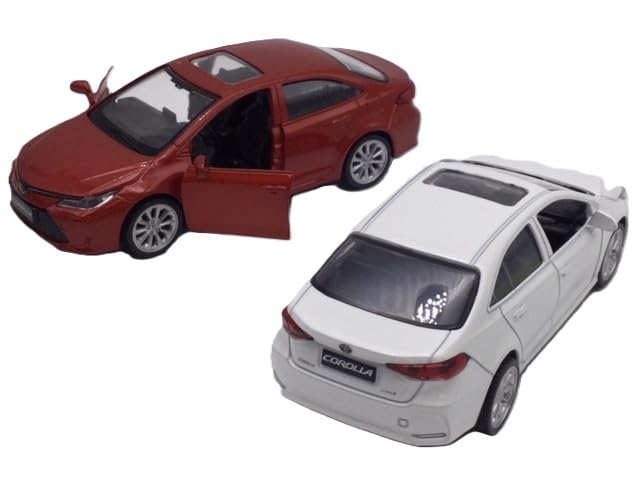 Amazon | ミニカー 1/43 トヨタ カローラ ハイブリッド プルバック MSZ