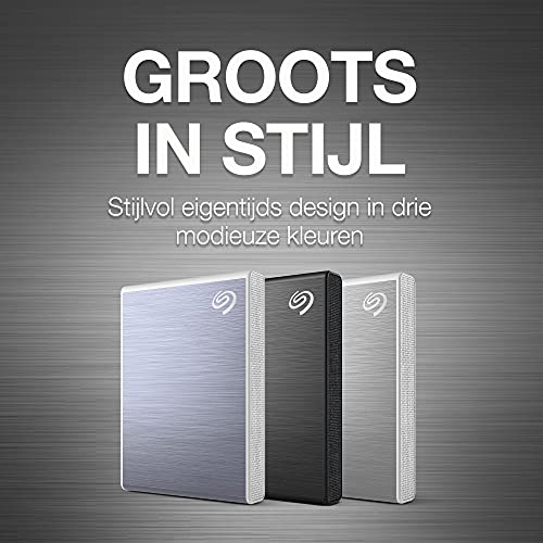 Seagate One Touch SSD, 1 TB, Extern SSD, Silver, USB 3.0, 4 månader Adobe Creative Cloud, 1 års Mylio, 3 års Rescue… - Image 5