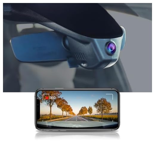 Fitcamx Dashcam 4K Kompatibel mit Mazda CX-80 2024-2026 (HD2-6607 Schiebedach), OEM Dash Camera für Autos, 2160P UHD Video WiFi, Parkmonitor, G-Sensor, Loop-Aufnahme, WDR Auto Kamera, 64GB Karte