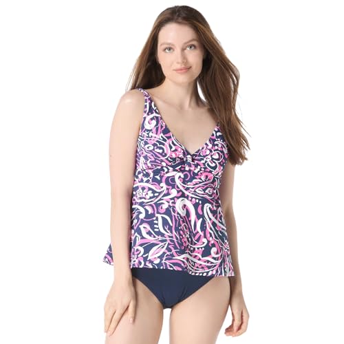 BEACH HOUSE Willow Twist Underwire Tankini Top — Loose Fit Swimsuit Top for Women3