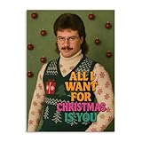 Nastami Weihnachtskarte lustig Postkarte Weihnachten Weihnachtskarten (NERD Christmas)