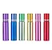 Produktbild 6 x 10 ml nachfüllbare Glasflasche für ätherisches Öl, Roll-On-Flasche mit Edelstahl-Rollerball und Metallkappe, Kosmetikbehälter, Fläschchen für Aromatherapie (bunt)