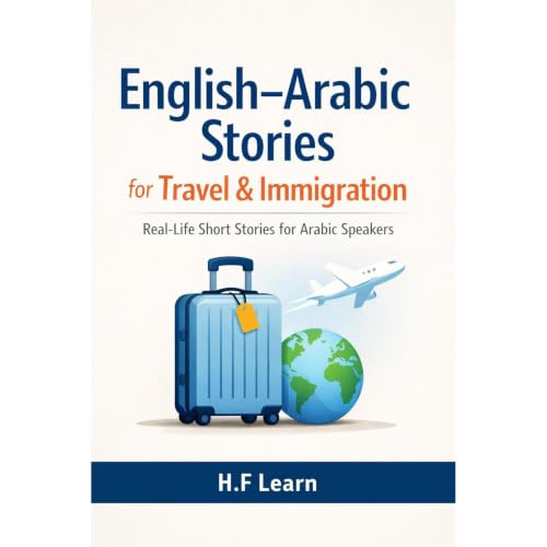 English&ndash;Arabic Stories for Travel & Immigration Audiobook By H.F Learn cover art