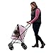 Pet Gear Travel Lite Pet Stroller for Cats and Dogs up to 15-pounds, Pink
