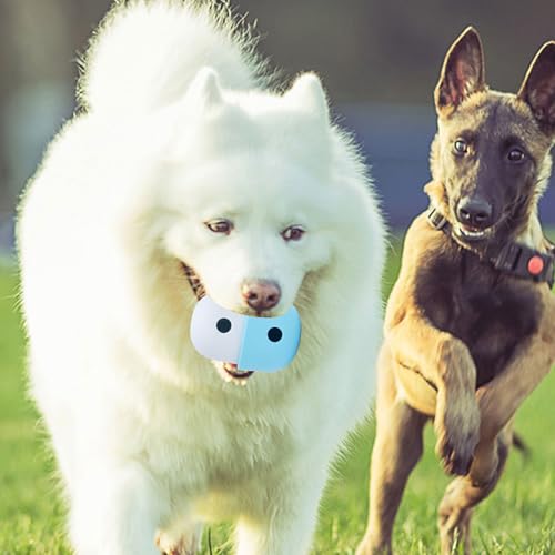 LIZEALUCKY Lucky Food Ball Dog Puzzle Spielzeug Interaktives langsames Fütterungsdesign für intelligente Hunde Silikonmaterial