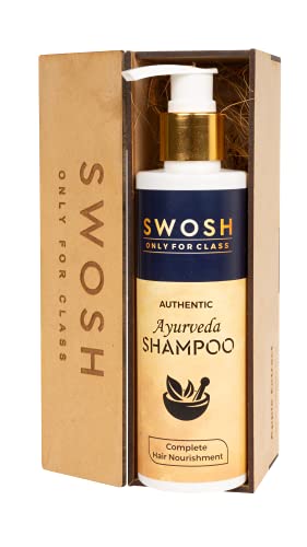 SWOSH Shampooing ayurvédique pour le contrôle Cover