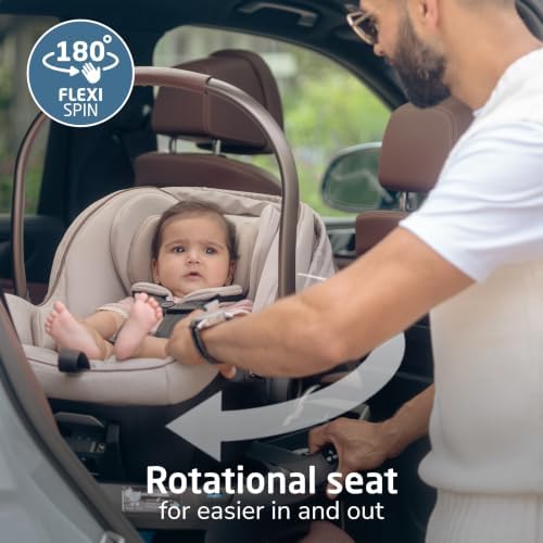 Maxi-Cosi Peri 180 Rotating Infant Car Seat, Oyster Shell - 3
