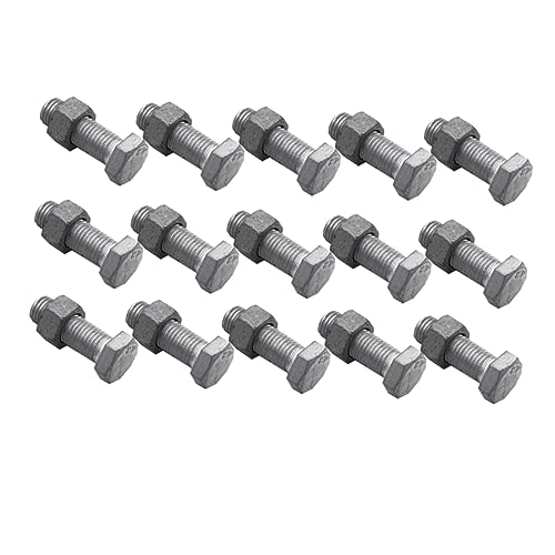 Mobestech 1 Conjunto/30 Peças De Parafusos Hexagonais E Kit De Porcas Lug Porca