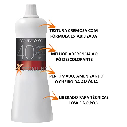 BeautyColor Agua Oxigenada 40 Volumes 1000 Ml Beautycolor