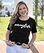 Breastfeeding Shirts for Women Double Layer Maternity Nursing Tops Distressed Acid Washed Nursing Tshirt Black