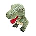 Produktbild Luccase Grün Plüsch Dinosaurier Spielzeug 25x14cm Plüsch Elektronischer Brüllender Dinosaurier Stand Weg Wechselwirkender Roboter Scherzt Spielzeug Geschenke für Kinder