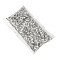 Multifunktionaler Runder Schmuckpolierperlen Schmuckpolierkit Zur Entfernung von Grat, Polierperlen aus Rostfreiem Stahl, Edelstahl -Stahlmedien für Juweliere Becher Finishing (2