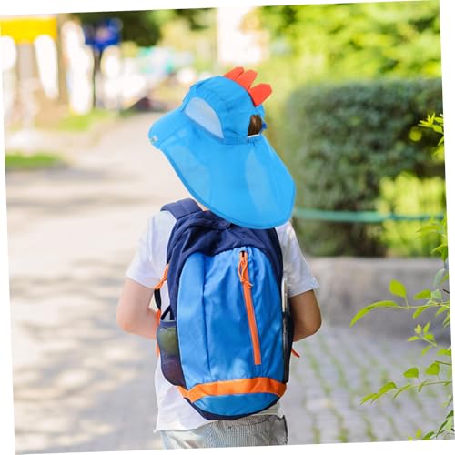 Sun Hat for Boy Girl Adjustable Wide Brim Beach Cap with Neck Flap Breathable Boy Girl Sun Hat for Boys and Girls Cute Uv Shielding Design4