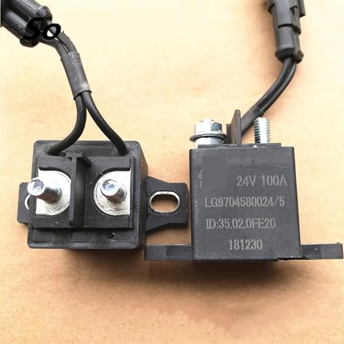 Relais de contact CC 24V 100A LG9704580024/5 pour circuit haute tension