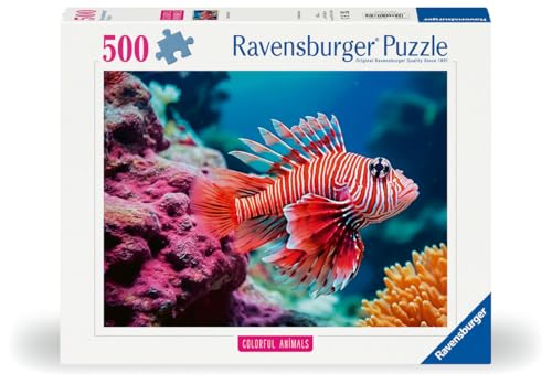 Puzzle 500 pièces : Poisson lion Ravensburger France - vue 3