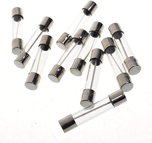 BCP pack of 10 pcs F3.15AL Fast-Blow Fuse 3.15A 250V Glass Fuses 5 x 20 mm