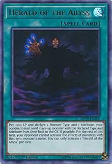 Yu-Gi-Oh! - Herald of The Abyss - MP19-EN201 - Ultra Rare - 1st Edition - 2019 Gold Sarcophagus Tin Mega Pack