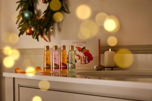 Sanctuary Spa Discovery Body Wash Fragrance Gift Set for Women, 4 x 75ml Body Wash Collection with Signature, Spiced Signature, Lily & Rose & Aqua Serenity Scents — photo 5