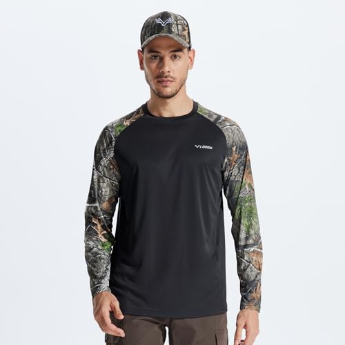 LOOGU Men's UPF 50+ UV Sun Protection SPF Rash Guard Lightweight Long Sleeve Shirts Outdoor for Fishing Hiking Swimming2