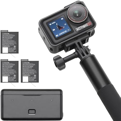 DJI Osmo Action 5 Pro Adventure Combo, Waterproof Action Camera