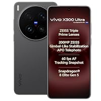 vivo X300 Ultra 5G (Eclipse Black, 16GB+512GB) | Photographer KIT Edition | Dual 200MP ZEISS Camera | 50MP ZEISS Selfie Camera | Snapdragon 8 Elite Gen 5 with No Cost EMI/Additonal Exchange Offers