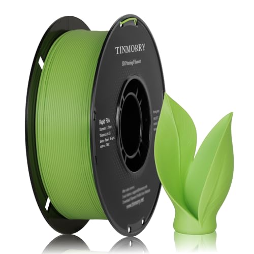 TINMORRY PLA Filament 1.75 mm, Fast PLA 3D Printing Filament, Compatible with Most FDM 3D Printers, 1 kg 1 Spool, Lemon 
