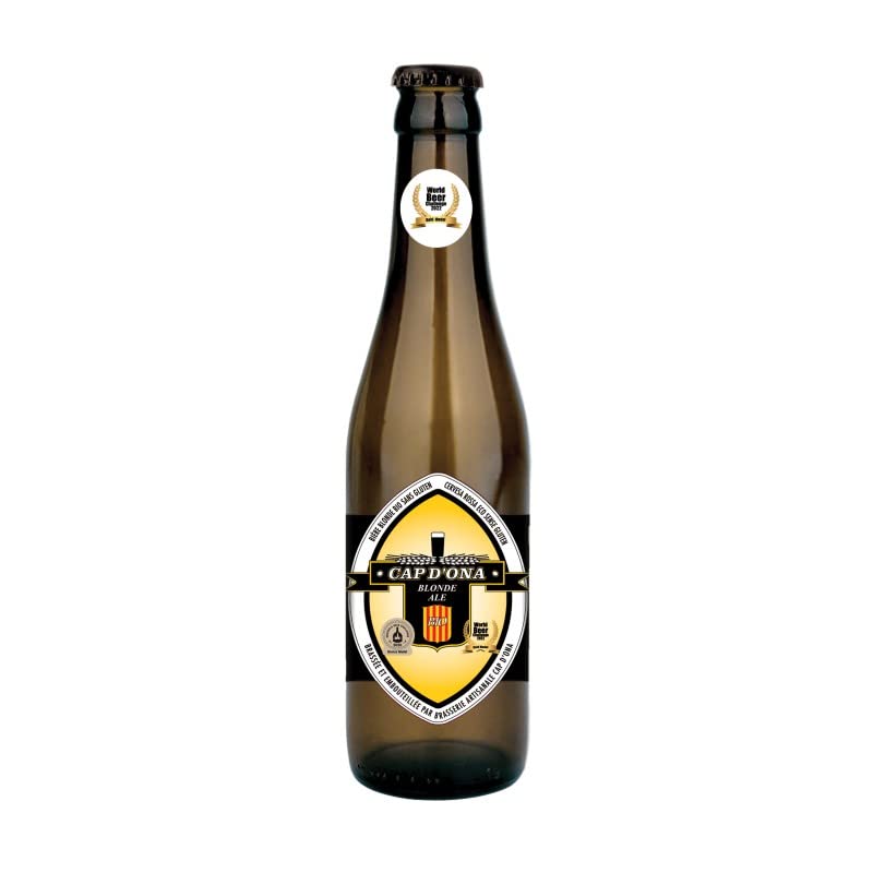 Bière Cap d'Ona - Blonde Bio Sans Gluten 0.25L