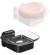 Jabonera Para Soporte De Ducha Para Baño, Con Gancho, Caja De Jabón Montada En La Pared