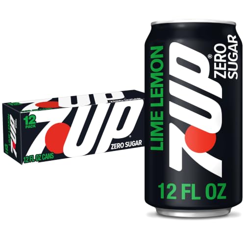 Zero Sugar 7-Up Soda, 12 Oz., Pack of 12