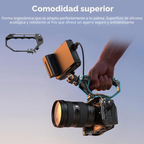 Mango superior SmallRig con abrazadera NATO 5661 estilo D para jaulas de cámara 2