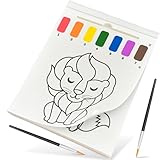 Paint with Water Coloring Book for Kids