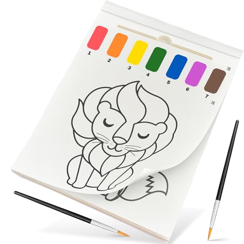 Paint with Water Coloring Book for Kids, 3 in 1