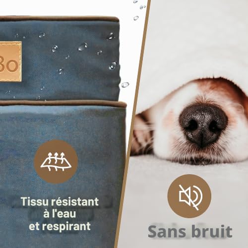 Ellie-Bo Lit imperméable pour Chien de Rechange Housse, 87 x 57 cm, Grande, Vert, – vue 3