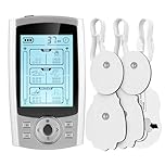 Tens Machine for Pain Relief Dual Channel Unit 3-in-1 Massager with 36 Modes 8 Pads for Period Pain Relief Sciatica Back Neck Shoulder Knee Pain