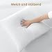 BedStory Kopfkissen 80x80 2er Set mit abziehbarem Bambusfasern Bezug, Antimilben und antibakteriell Kissen aus 1500g x 2 Mikrofasern, hypoallergen bequemes Weiches und atmungsaktives Kissen
